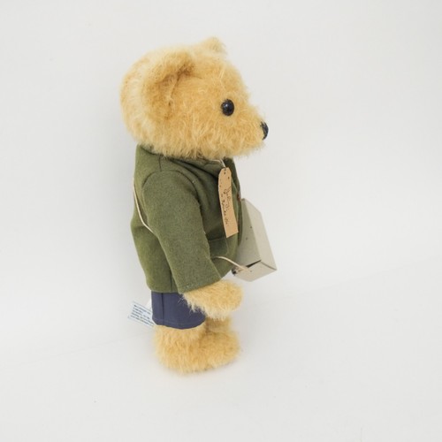 Oso de peluche Merry Thought Johnny the Evacuee Bear Nº 89 edición limitada Segunda Guerra Mundial 1939 - Imagen 8 de 14