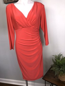 ralph lauren coral dress