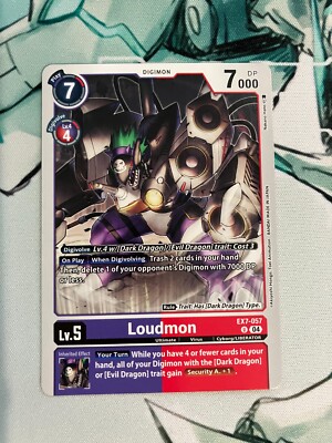 Loudmon EX7-057 U Digimon LIBERATOR Near Mint | eBay