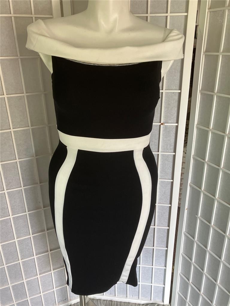 Women's New Fashion Nova Med/XL Black Poetry Off Shoulder Stretch Summer  Dress | eBay