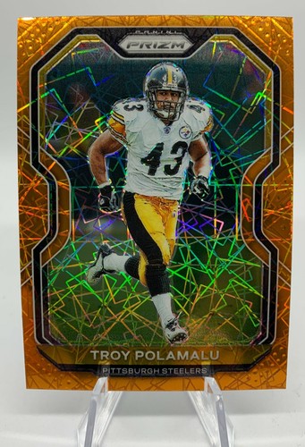 2020 Prizm NFL Football ORANGE LAZER/DISCO Parallel #1-400 Vets RCs You Pick! - Picture 64 of 153
