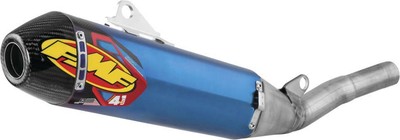 Factory 4.1 RCT Slip-On Exhaust For Husqvarna FC 450 2019-2021 Anodized Titanium
