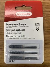 3PK Oregon  Replacement Sharpening Stones (28842) 3/16”