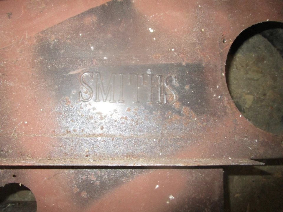 MG MGA Heater Motor Core Housing and Vent with Original Plaques Smiths #FHR2453 - Image 2 of 4