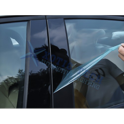 6PCS Piano Black Pillar Posts Door Trim For Toyota Corolla Sedan 2009 2010-2013 - Bild 5 von 11