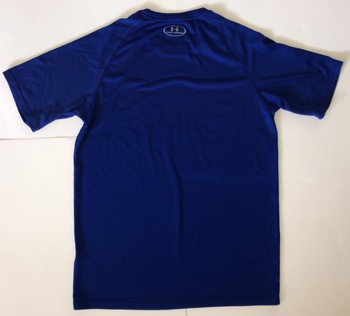 Chicago Cubs World Series 2016 Under Armour MLB T-Shirt Small Blue EUC Baseball! - Picture 5 of 6