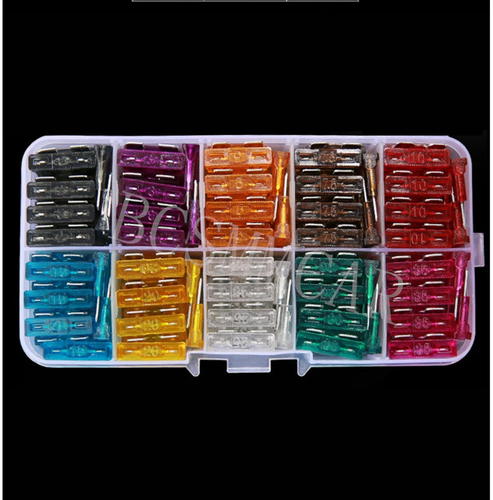 Car Micro Blade Fuses Assortment Kit 50PCS 2A 3A 5A 7.5A 10A 15A 20A 25A 30A 35A - Picture 7 of 14