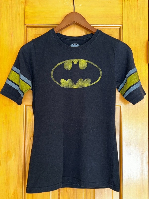 Girls' Size 12 Large Short Sleeve Batman Shirt