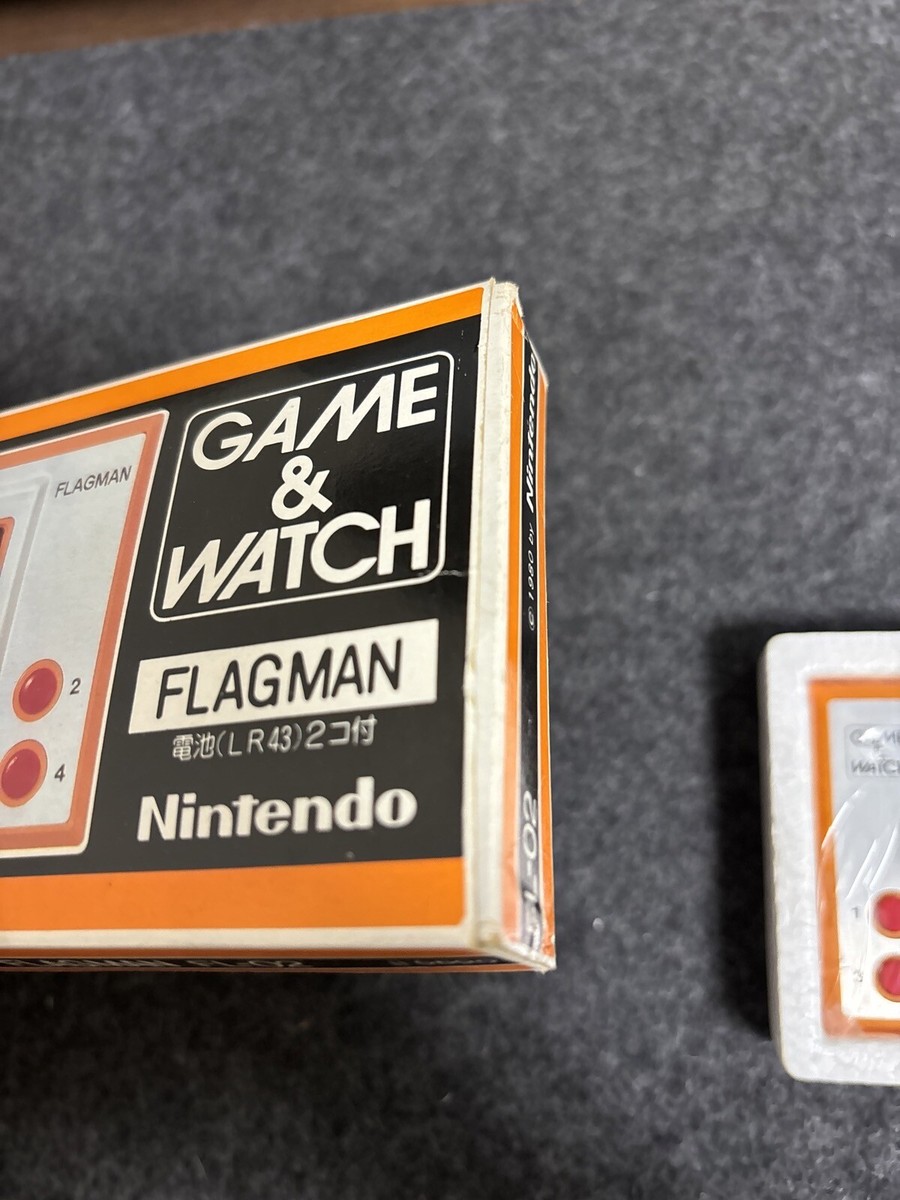 Nintendo Game & Watch Silver Series Flagman FL-02 1980