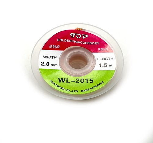 2x Desoldering Soldering Tin Remover Braid Wire 1.5mm 2.0mm 2.5mm 3.0mm 3.5mm AU - Bild 6 von 9