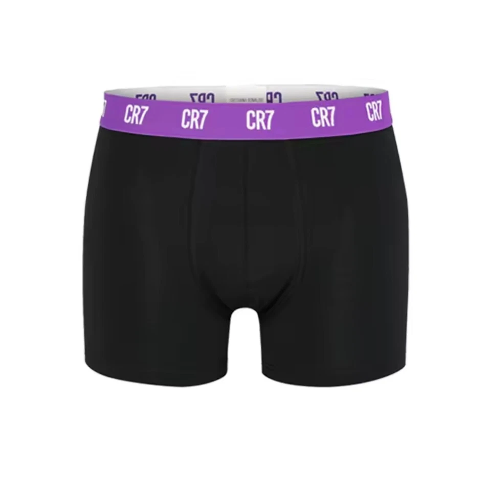 Boxer CR7 Mutande Cristiano Ronaldo Uomo Confezione da 3 Cotone Elasticizzato - Immagine 3 di 4
