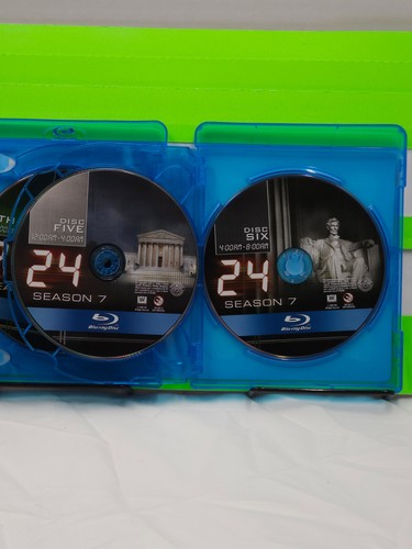 24 COMPLETE SEASON 7 SIX-DISC SET KIEFER SUTHERLAND BLU RAY - Picture 5 of 7