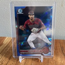 2022 Bowman Chrome Sapphire Jordan Lawlar Image Variation BCP-235 SSP