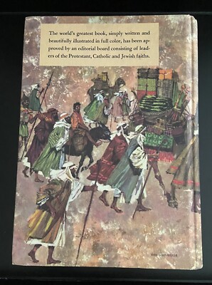 アンティーク!THE CHILDREN'S BIBLE Antique 1965 THE CHILDREN'S BIBLE Golden Press Beautifully