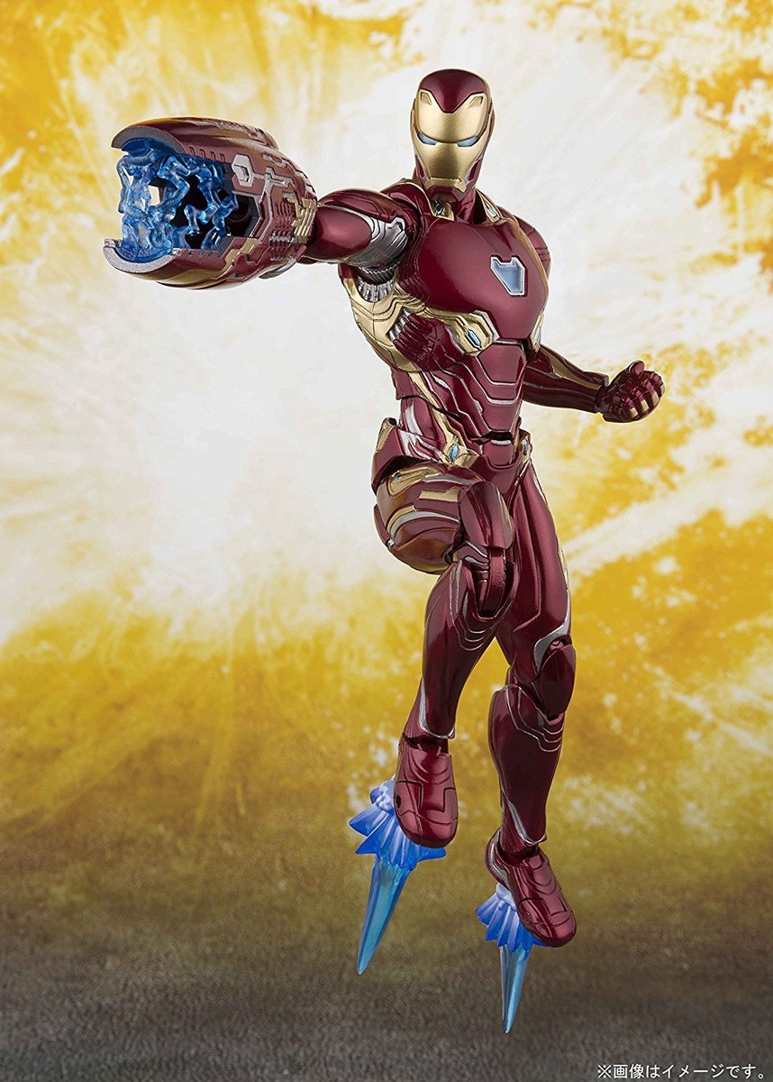 Japan Rare Bandai S.H.Figuarts Infinity War Iron Man Mark 50