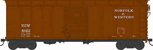 Coche de carga Bowser 43313 escala HO N&W Norfolk Western X31 B1 2 puertas #46452 | Zustand: New
