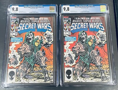 Marvel Super Heroes Secret Wars #10 CGC 9.8 White Pages 1985 | eBay
