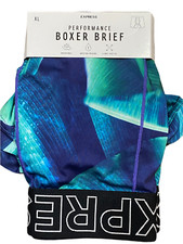 NWT EXPRESS Men's Performance Boxer Brief Underwear Sz S-M-L-XL