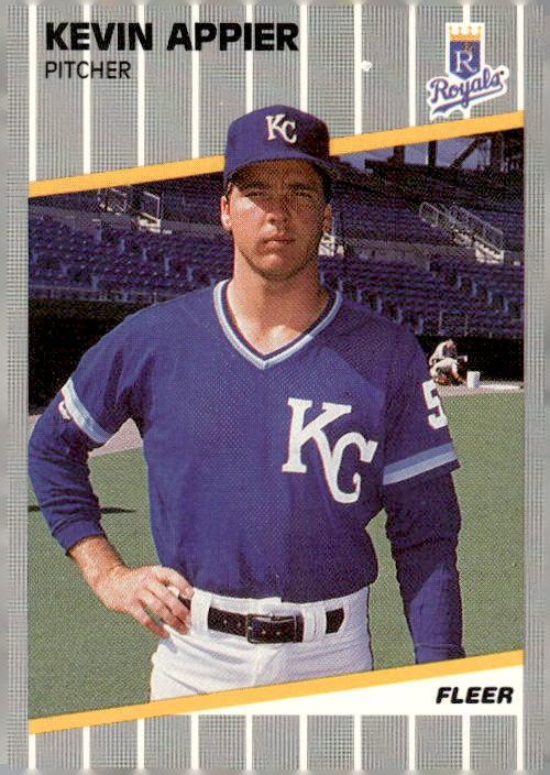 1989 Fleer Update #U-35 Kevin Appier Kansas City Royals