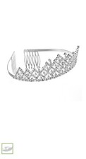 Royal Princess Cubic Zirconia CZ Diamond Wedding Bridal Party Pageant Prom Tiara