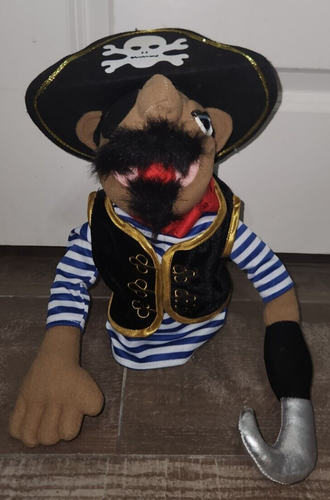 Melissa & Doug 3899 Barnacle Bart Pirate Hand Puppet Plush No Stick