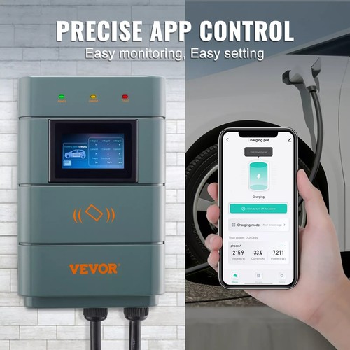 Vevor Level 2 EV Charging Station 48A Home Electric Vehicle Charger NEMA14-50 - Picture 4 of 6
