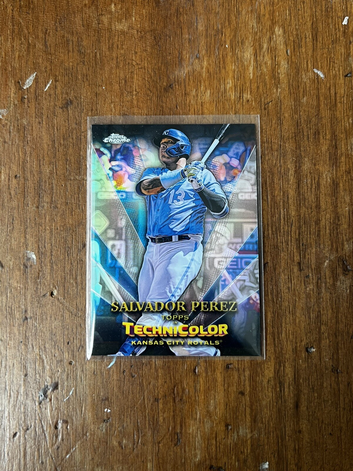 2023 Topps Chrome Baseball Topps In Technicolor Salvador Perez #TT-8 Royals