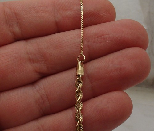 Adjustable Twisted Rope Bolo Bracelet REAL 14K Yellow Gold For ALL WRISTS! QVC - Picture 4 of 4