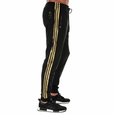 Adidas OG SST 50th Anniversary Superstar Track Pants Black 24K