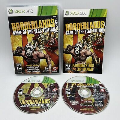 Buy the Borderlands- Xbox 360 Game Disc