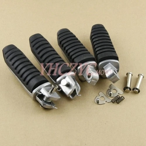 Foot Pegs Front Footrest for Suzuki SV1000 03-07 GSR400 600 06-11 GSR750 11-13 - Image 3 of 3