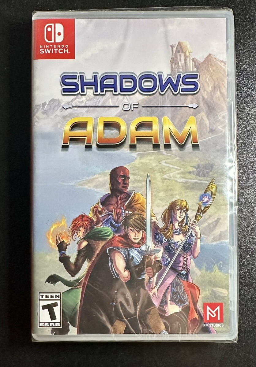 New Shadows of Adam (Nintendo Switch) Limited Run Games LRG Sealed