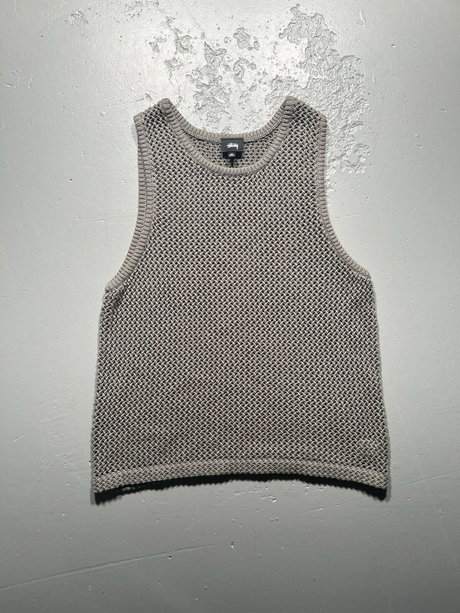 O'Dyed Mesh Tank ベージュ ¥15,680 STUSSY Stussy O'DYED MESH TANK -Khaki | eBay