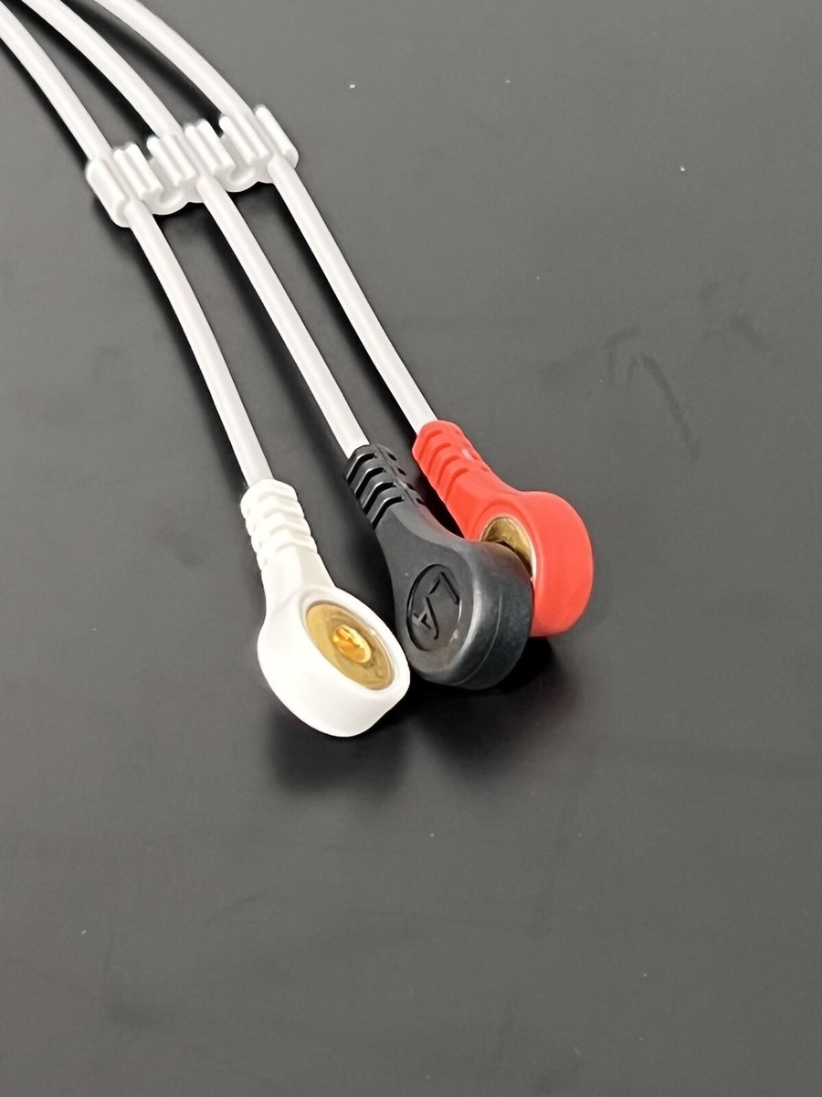 Fukuda Denshi Dynascope DS-8100 ECG Cable 3 Lead Snap - Same