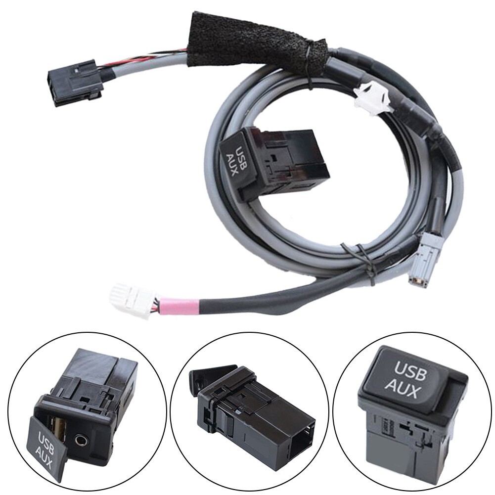 USB AUX Port Adapter 86190-0R010 For Toyota Tacoma 2016 2017 – Media Hub