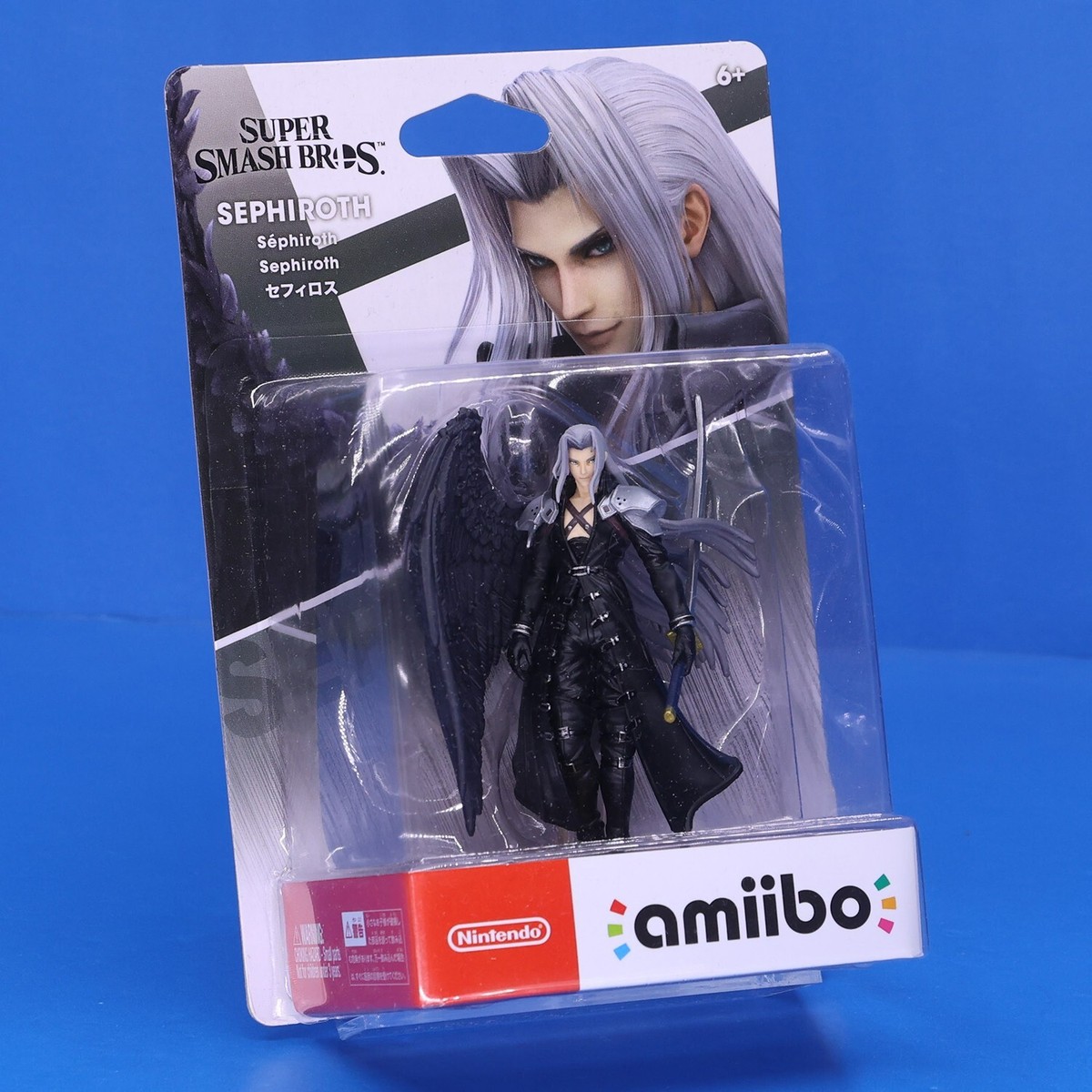 Sephiroth Nintendo Amiibo Figure Final Fantasy Super Smash Bros