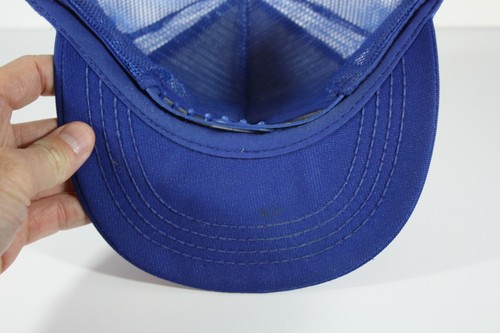 Vintage AG Tractor Services Trucker Hat Dayton Virginia Farmer Farm Blue MADE US - Picture 4 of 7