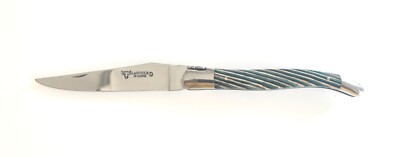 Laguiole Aubrac Original Taschenmesser Samba Turquoise L0212SATI/FSJ1 12 cm