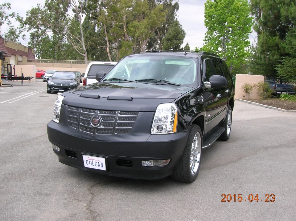 Sujetador máscara frontal Colgan 2 piezas. Se adapta a Cadillac Escalade Base, EXT,ESV 07-11 sin etiqueta Foto 2 de 3