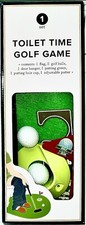 BRAND NEW SEALED TOILET TIME GOLF GAME GOLF GAME POTTY PUTTER,MINI GOLF