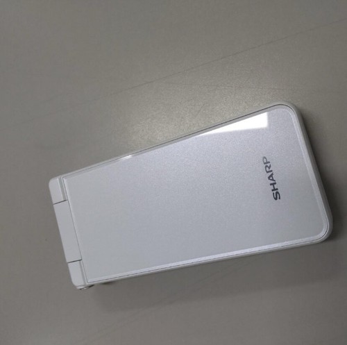 SHARP AQUOS SH-N01 Android Flip Phone KEITAI WHITE Unlocked 601SH JAPAN - Afbeelding 6 van 7