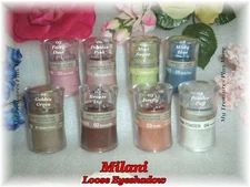 "1" Milani Loose Eyeshadow - Fabulous Colors