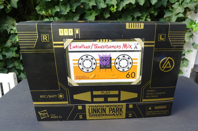 Transformers G1 Soundwave Gold Version Linkin Park Limited Edition