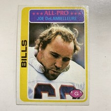 1978 Topps Football #20 Joe DeLamielleure All-Pro HOF Buffalo Bills NM