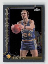 2025-26 TOPPS CHROME RICK BARRY #249 WARRIORS