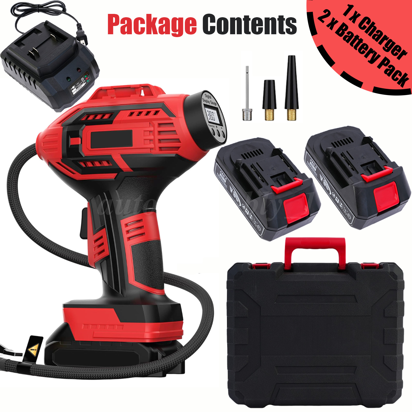 Cordless Car Tire Pump 20v 150psi