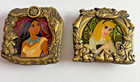 Disney Pin Lot Stained Glass Princess Pocahontas Aurora LE #A61 — photo 1