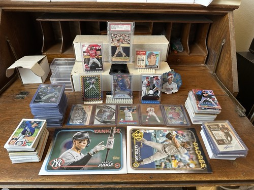 BIG Sportscard Lot COLOR, Auto, Numbered, GRADED, Stars, RC, Rookie Vintage READ