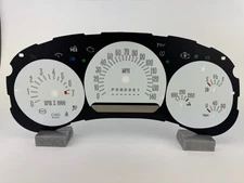 US Speedo White SSR Gauge Face for 2006 Clusters