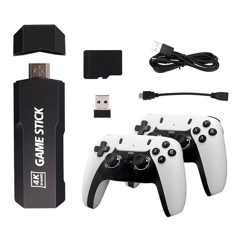 Retro Game Console 30000+ Games 4K HD Handheld Dual Controller, 64GB TF Card